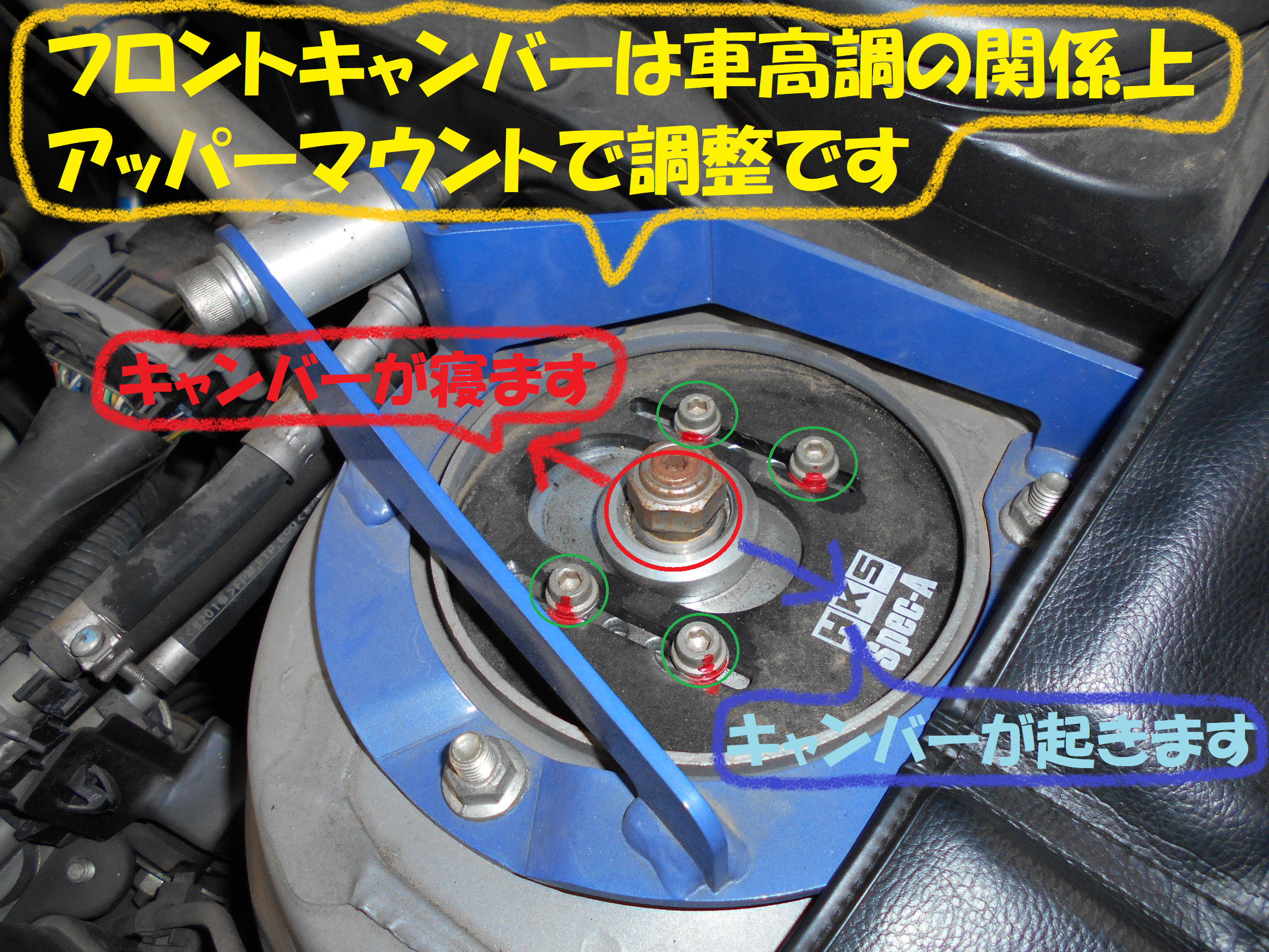 スバル Wrx Sti Grb型 アライメント調整作業です スバル Wrx Sti タイヤ タイヤ ホイール関連 4輪トータルアライメント 調整 総和店こだわり作業 タイヤ館 総和 茨城県のタイヤ カー用品ショップ タイヤからはじまる トータルカーメンテナンス タイヤ