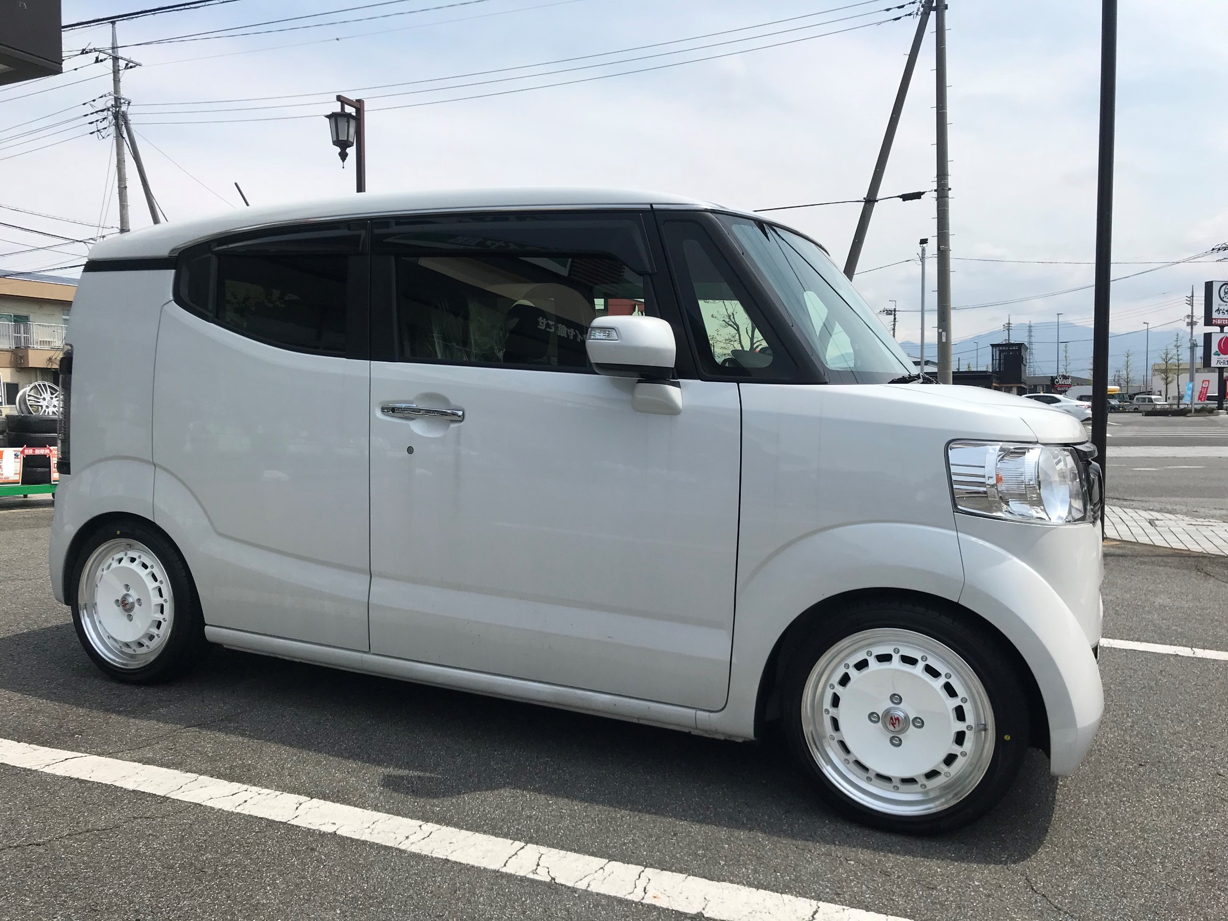 ホンダ Nスラッシュ用 ノーマルショックとダウンサス TI2000 RSR RS-R Ti2000ダウンサス N BOXカスタム JF3/FF H29/9