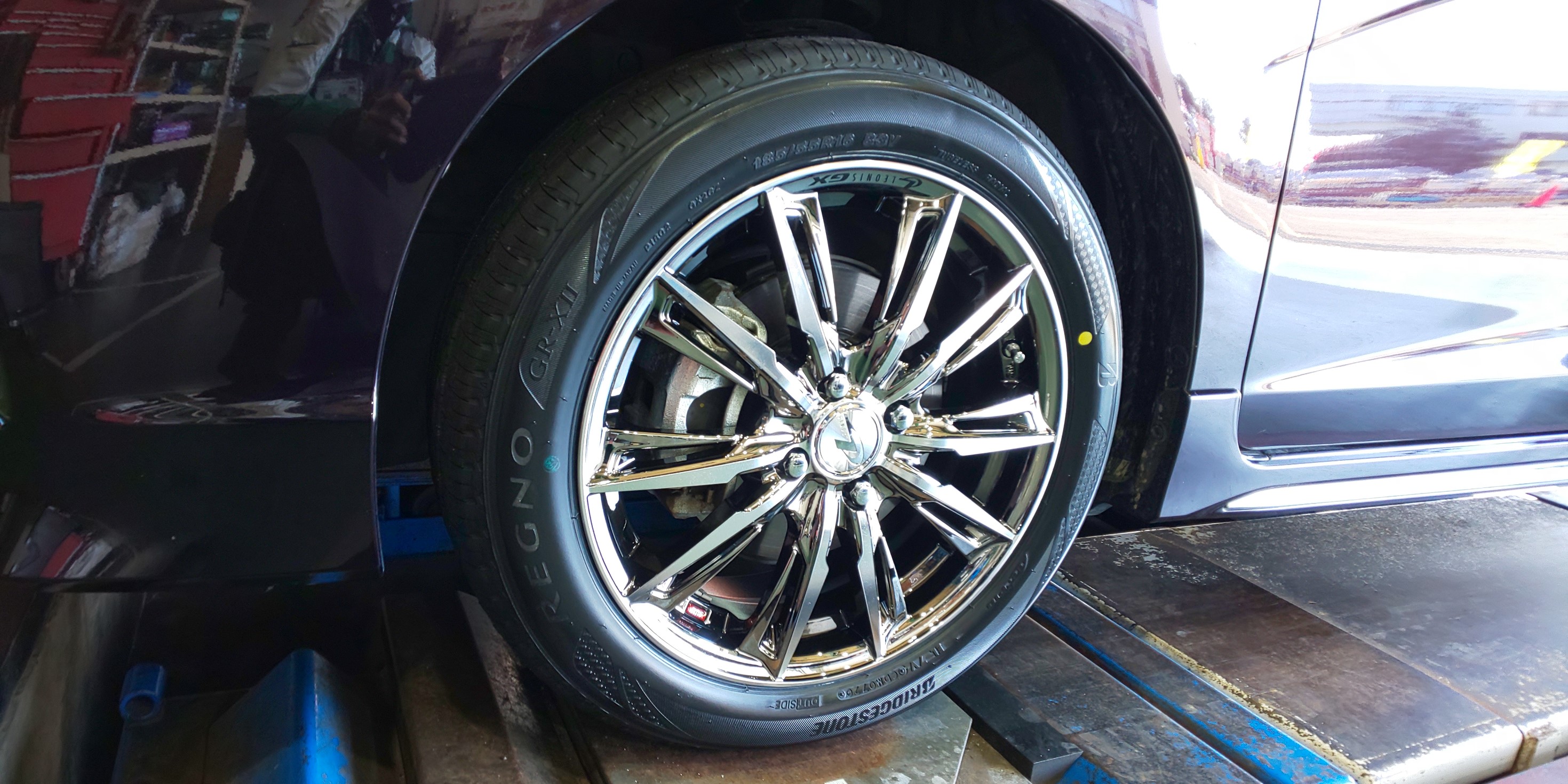 ホンダ シャトルに レオニス GX装着(^^)/ | 店舗おススメ情報 | タイヤ