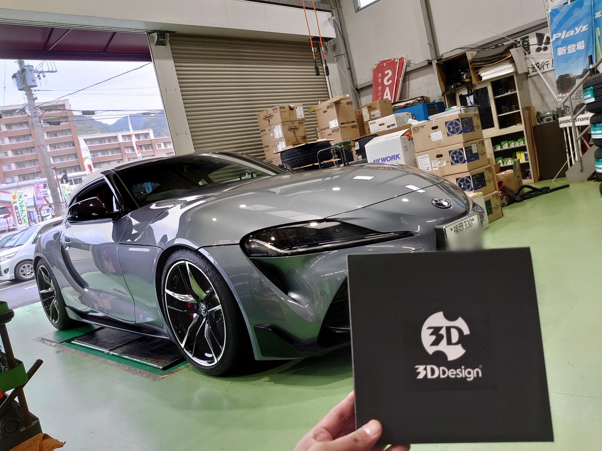 0 Gr Supra スープラ 3d Design パドルシフト に交換しました トヨタ スープラ その他 外装 内装取付 エアロ取付 技術サービス施工事例 タイヤ館 福岡東 タイヤからはじまる トータルカーメンテナンス タイヤ館グループ