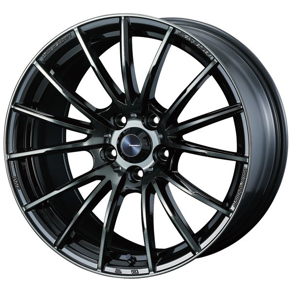 ウェッズ ウェッズスポーツ SA-35R アルミホイール 4本 ヴィッツ 90系 15インチ ウォースブラッククリアー 0073575 WEDS WedsSport SA-35R ウェッズ ウェッズスポーツ SA-35R 1本販売 ホイール アクア P10系