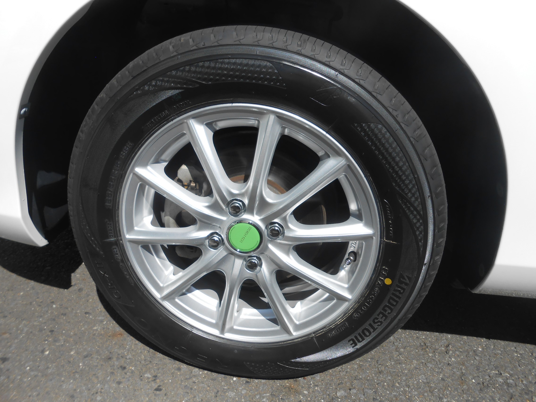 Exsteer アルミホイール 185/65R15（カローラアクシオに装着）-