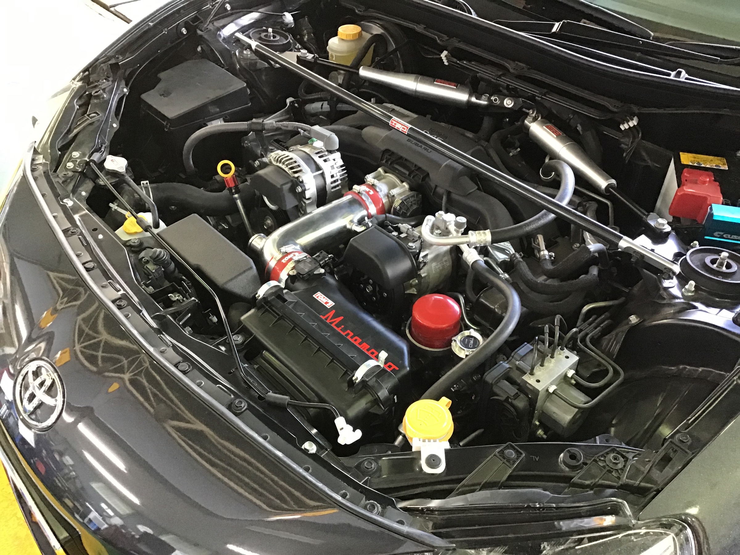 86 車・バイク・自転車 美品 ミナモト ラジエーター クーリングパネル