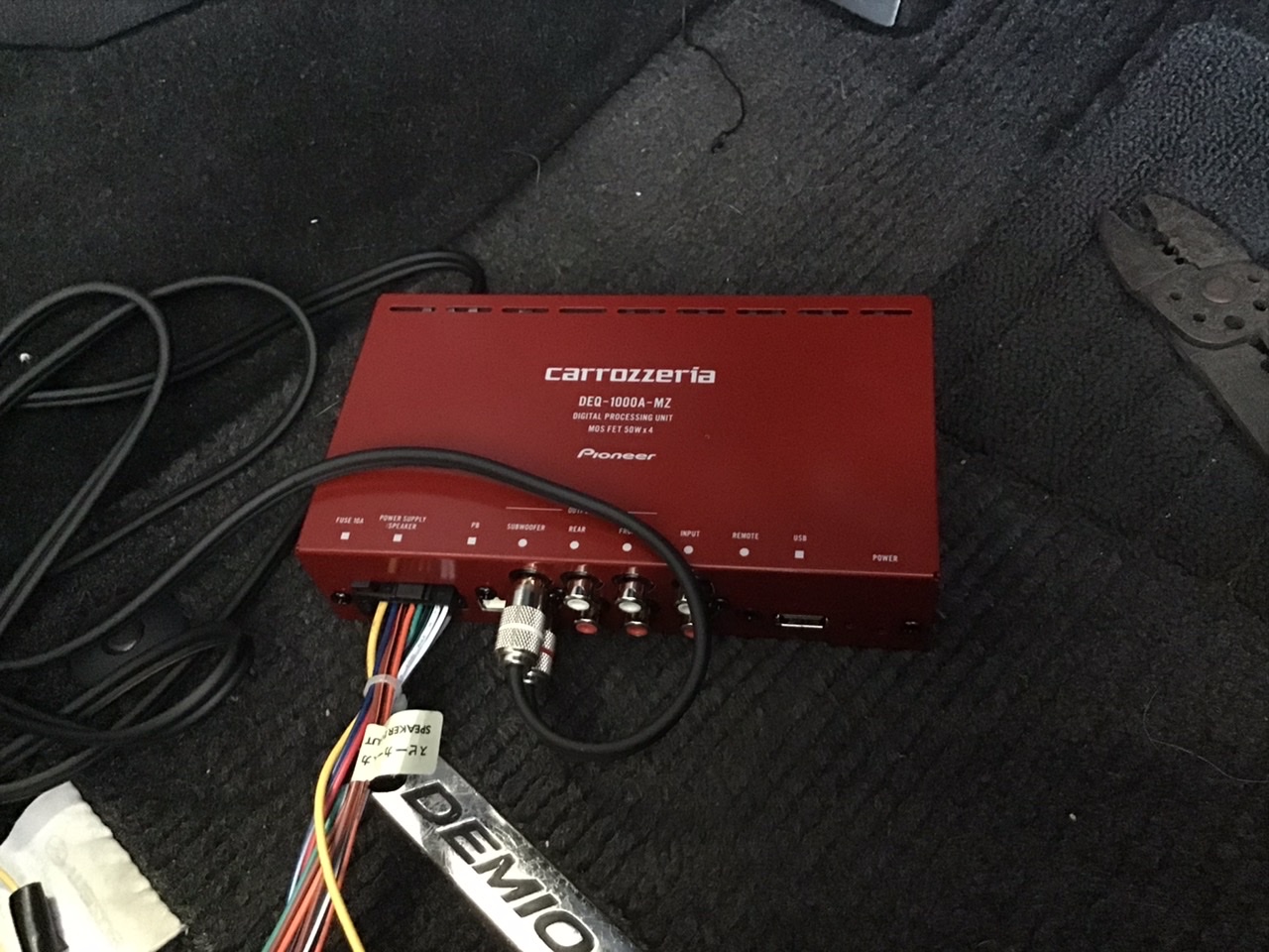 Carrozzeria DEQ-1000A-MZ カーオーディオ チューナー Carrozzeria DEQ-1000A-MZ カーオーディオ チューナー