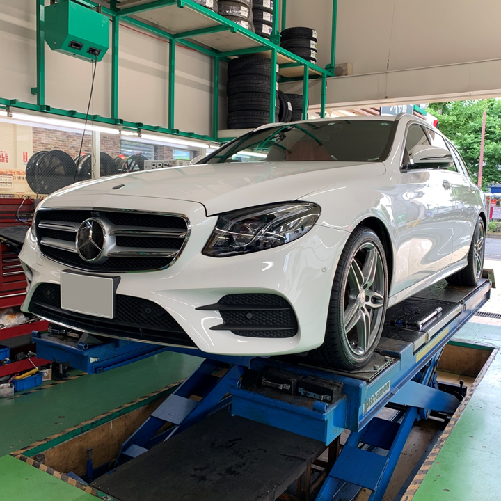 メルセデス・ベンツ E250 (S213) に ランフラットタイヤ POTENZA メルセデス・ベンツ E250 (S213) に ランフラットタイヤ POTENZA