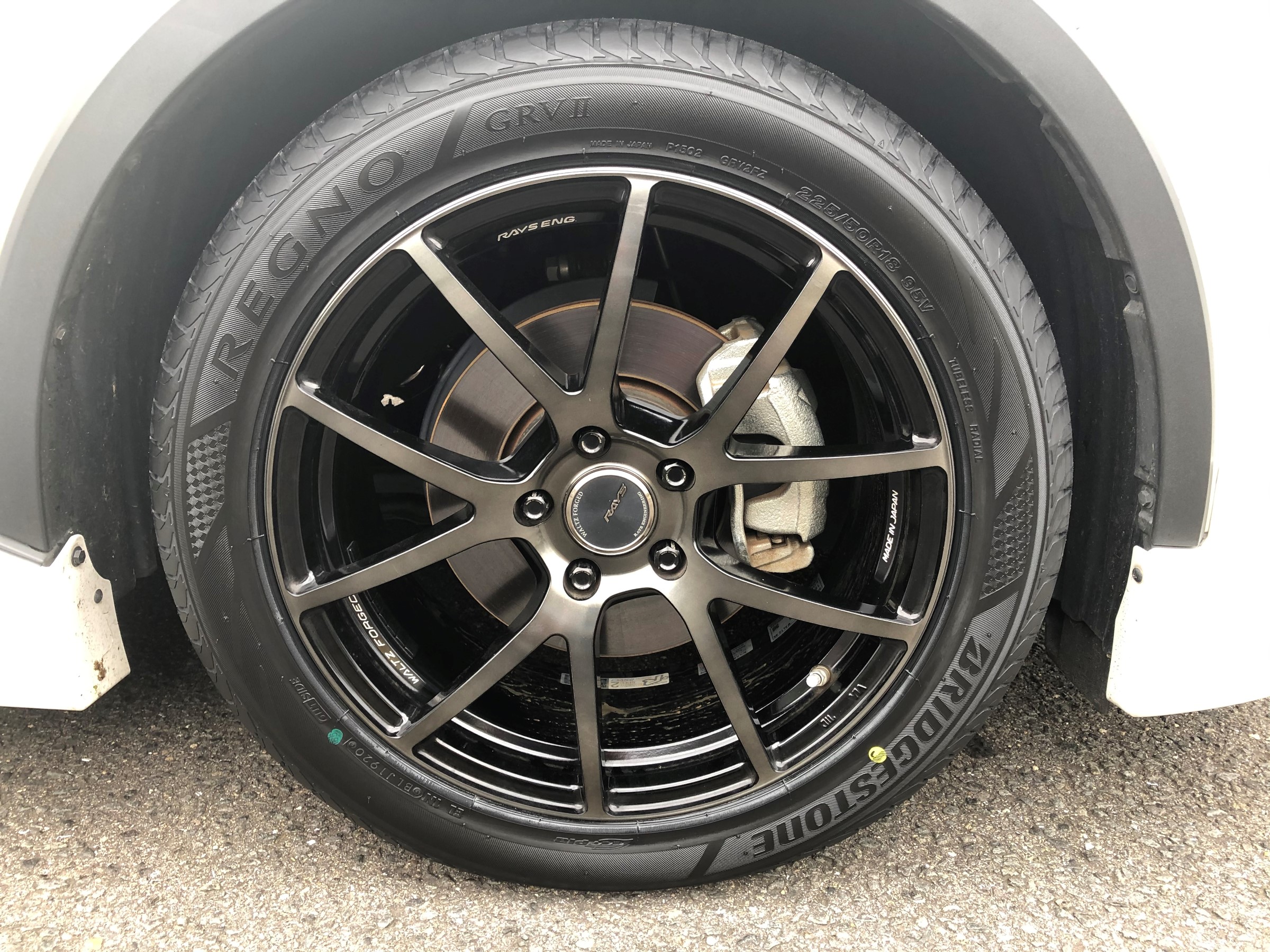 トヨタ C-HR ☆REGNO GRVⅡ 取付 | トヨタ C-HR タイヤ タイヤ 