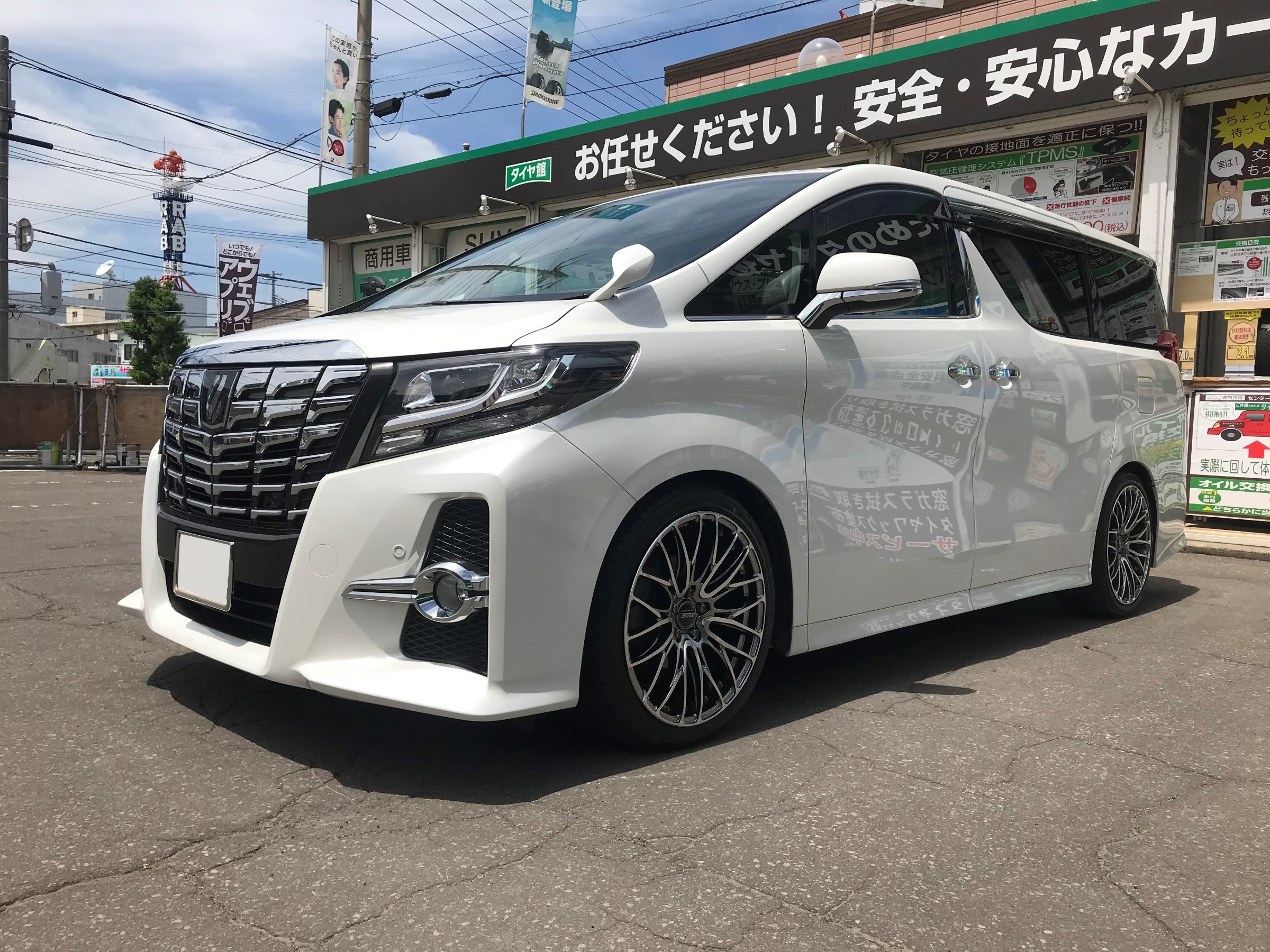 ☆アルファードに「HOMURA 2X10BD」お取付け☆ | トヨタ アルファード