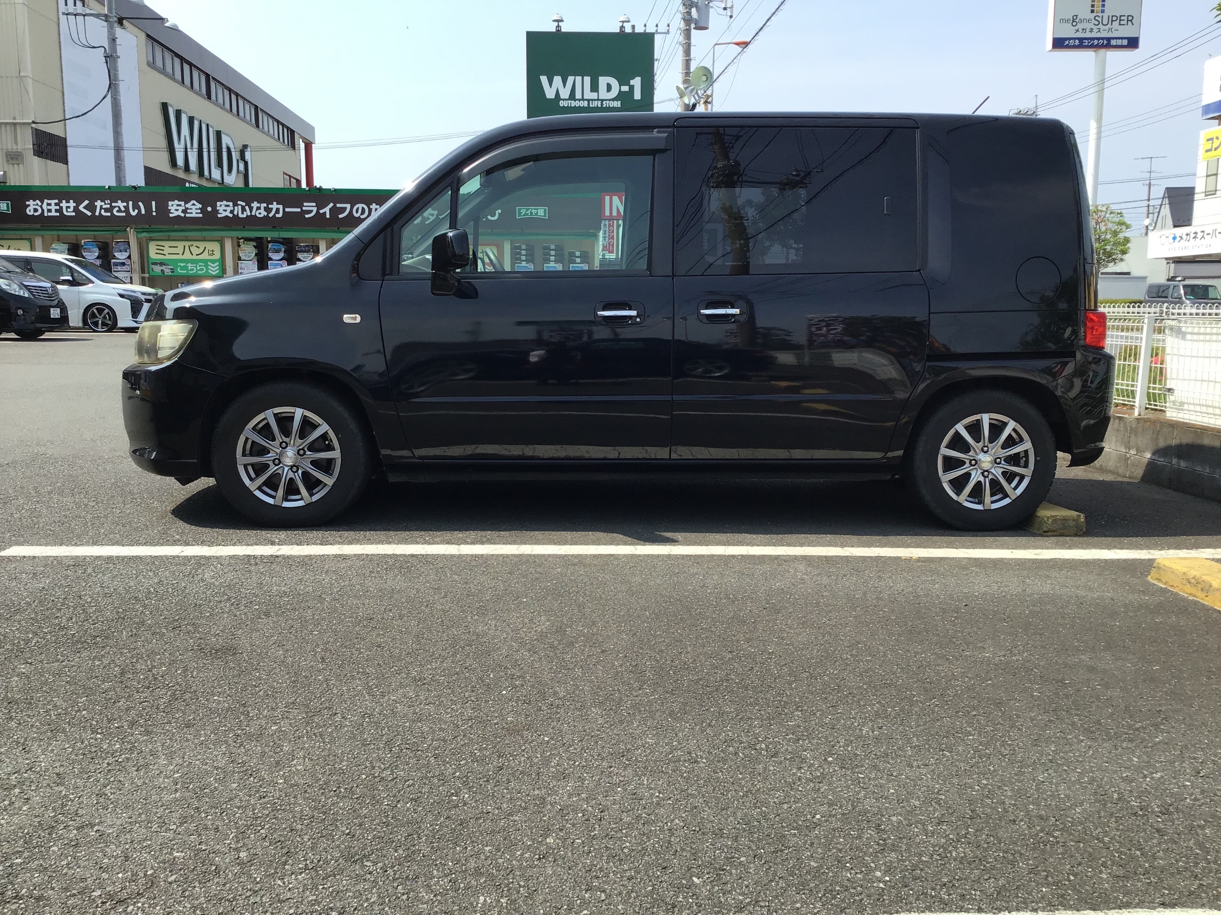 ホンダ モビリオスパイク 車高調取り付け ホンダ モビリオ スパイク その他 パーツ取付 サスペンション取付 サービス事例 タイヤ館 厚木 神奈川県のタイヤ カー用品ショップ タイヤからはじまる トータルカーメンテナンス タイヤ館グループ