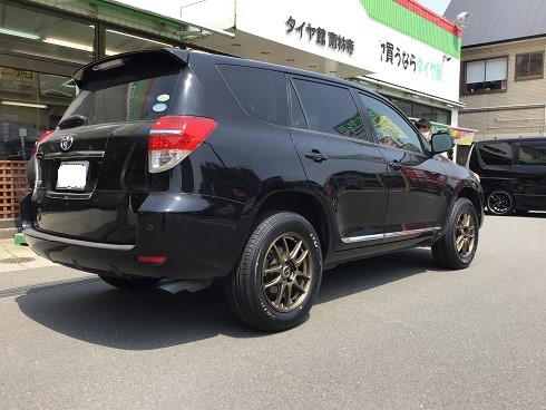トヨタ　ヴァンガード　タイヤホイール　17 トヨタ TOYOTA 純正 17インチ 7J+45 ブリヂストン 225/65R17