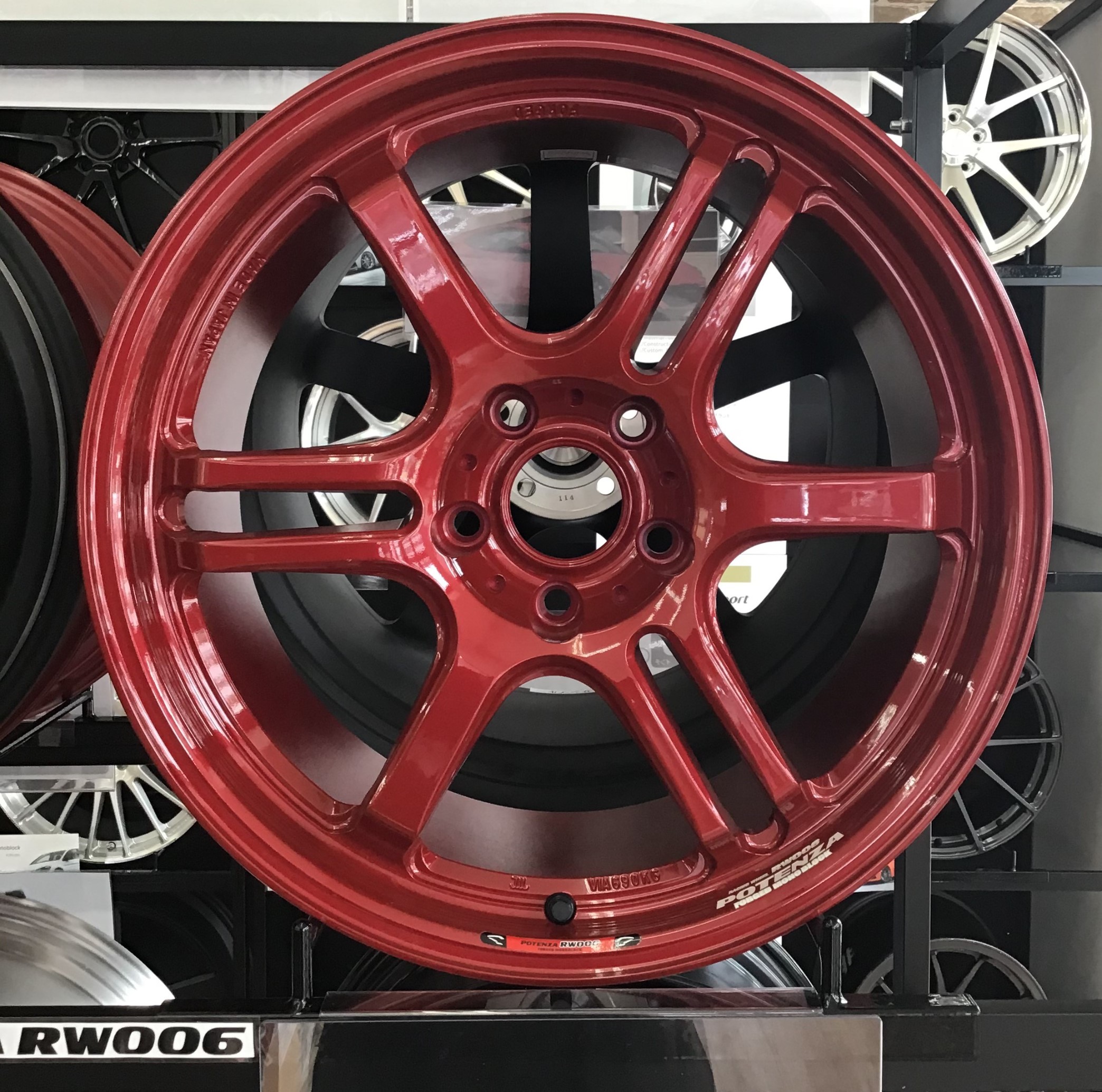 ブリヂストン ポテンザ RW006 希少 軽量 鍛造 FORGED18インチ9 ブリヂストン ポテンザ RW006 希少 軽量 鍛造 FORGED18インチ9