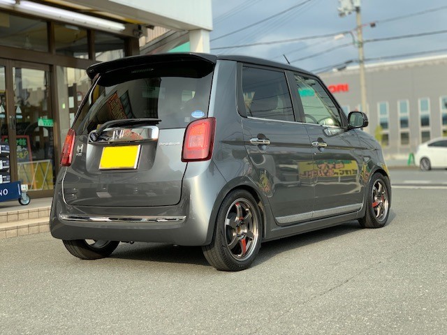 N One レイズホイール Volk Racing Te37 Sonic Sl 取り付け V ホンダ N One ホイール タイヤ ホイール関連 タイヤ ホイール交換 サービス事例 タイヤ館 奈良南 奈良県のタイヤからはじまる トータルカーメンテナンス タイヤ館グループ