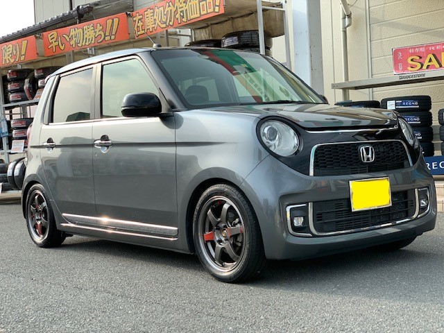 N-ONE レイズホイール「VOLK RACING TE37 SONIC SL」取り付け