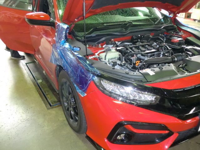 ホンダ シビックfk7 車高調取り付け ホンダ シビック ホイール パーツ取付 足回り関係取付 サービス事例 タイヤ館 さやま タイヤからはじまる トータルカーメンテナンス タイヤ館グループ