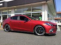アクセラ用ダウンサス アクセラスポーツ BMEFS ダウンサス リア左右セット タナベ