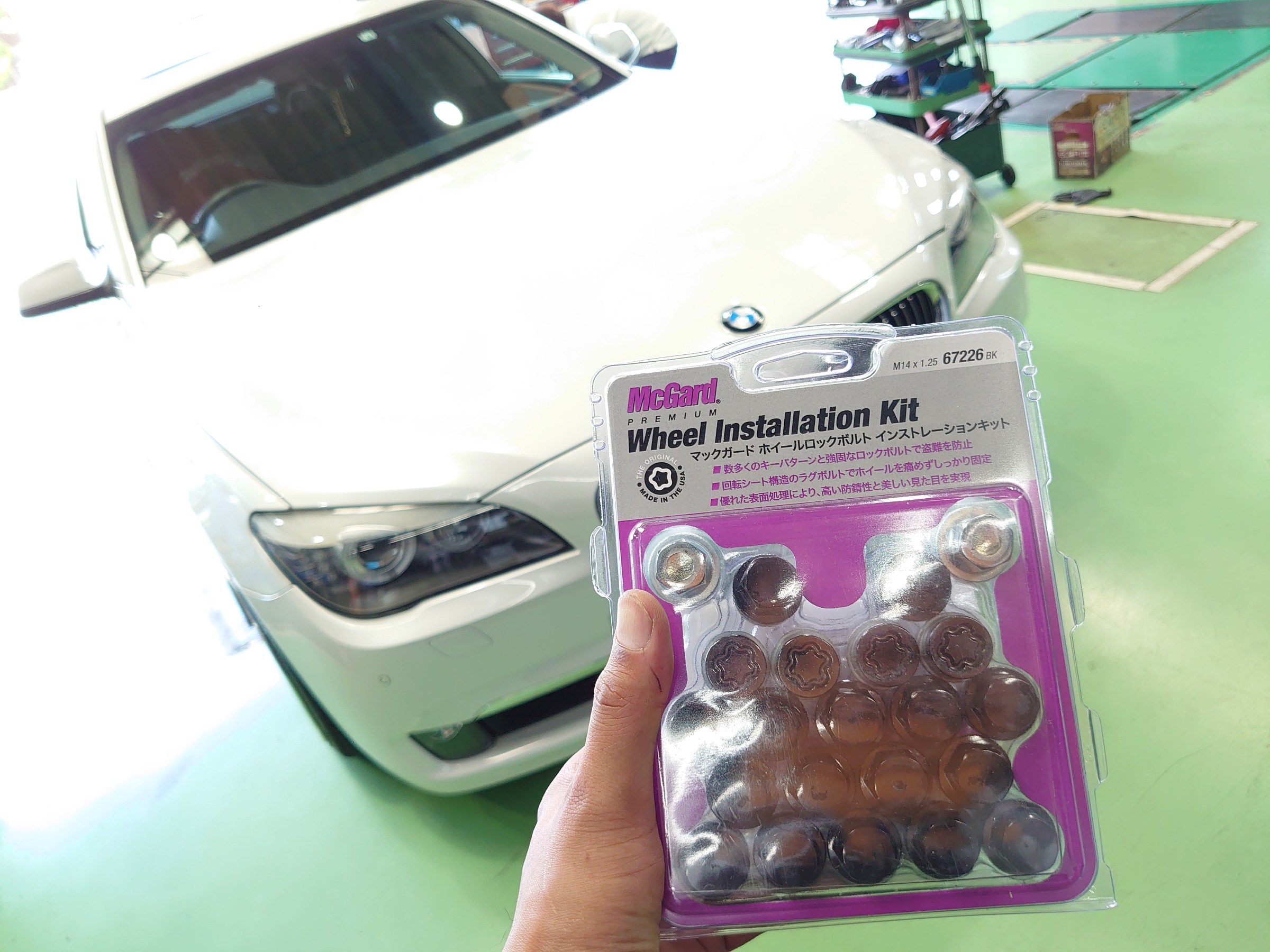 超美品 タイヤ交換やメンテナンスにどうぞ BMW かんたんボルト ミニ