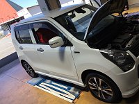 スズキ ワゴンR MH34S エアコンガスクリーニング・CVT