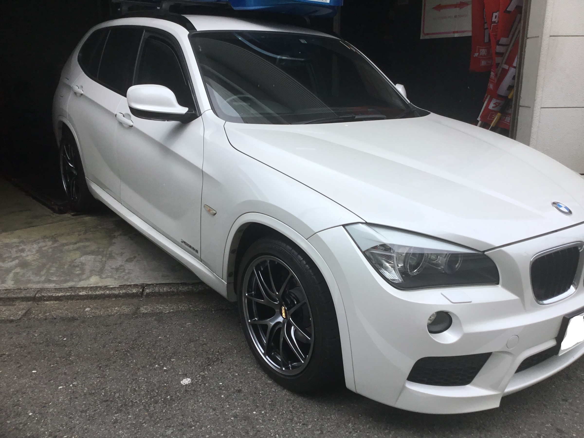 BMW X1（E84） BBSホイ－ル RI-A 18インチ取付！！ | BMW X1 ホイール