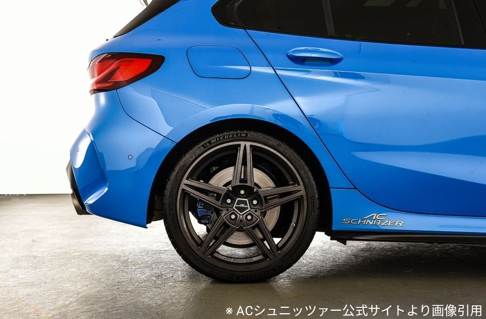  M135i 限定車　純正ホイール　2本セット　タイヤ付き　18インチ　② BMW M135i 限定車 純正ホイール 2本セット タイヤ付き 18インチ ②