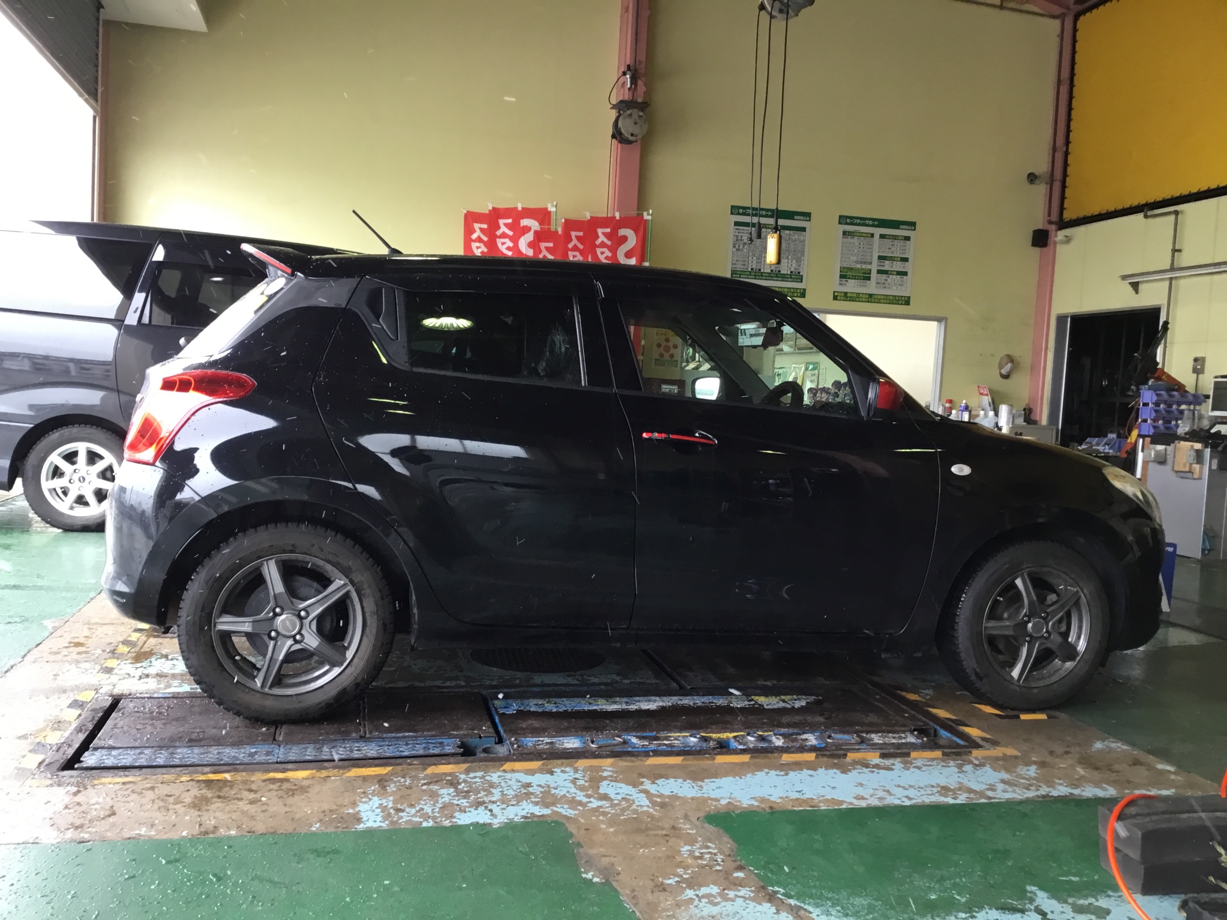 スタッフが撮影