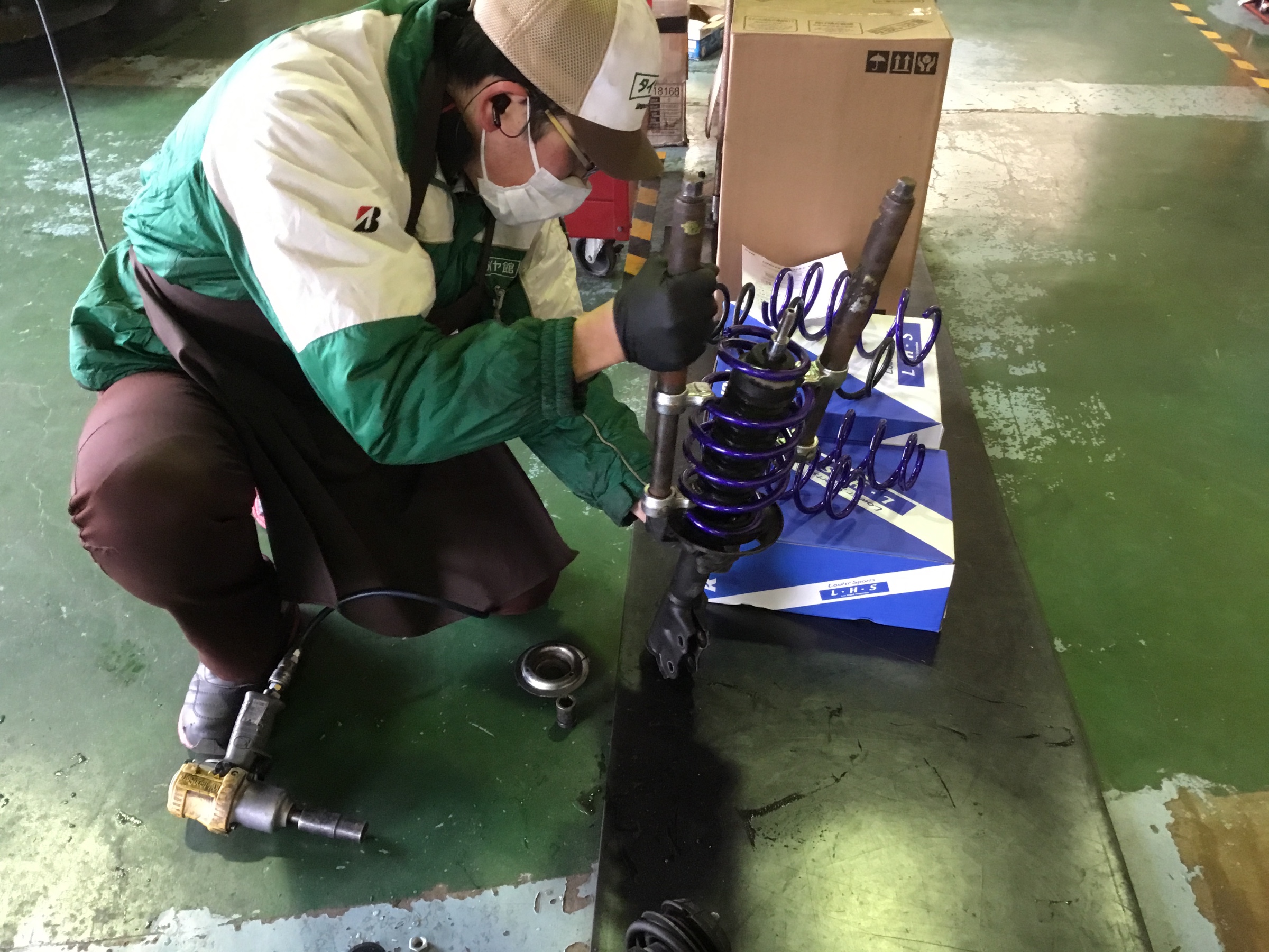スタッフが撮影