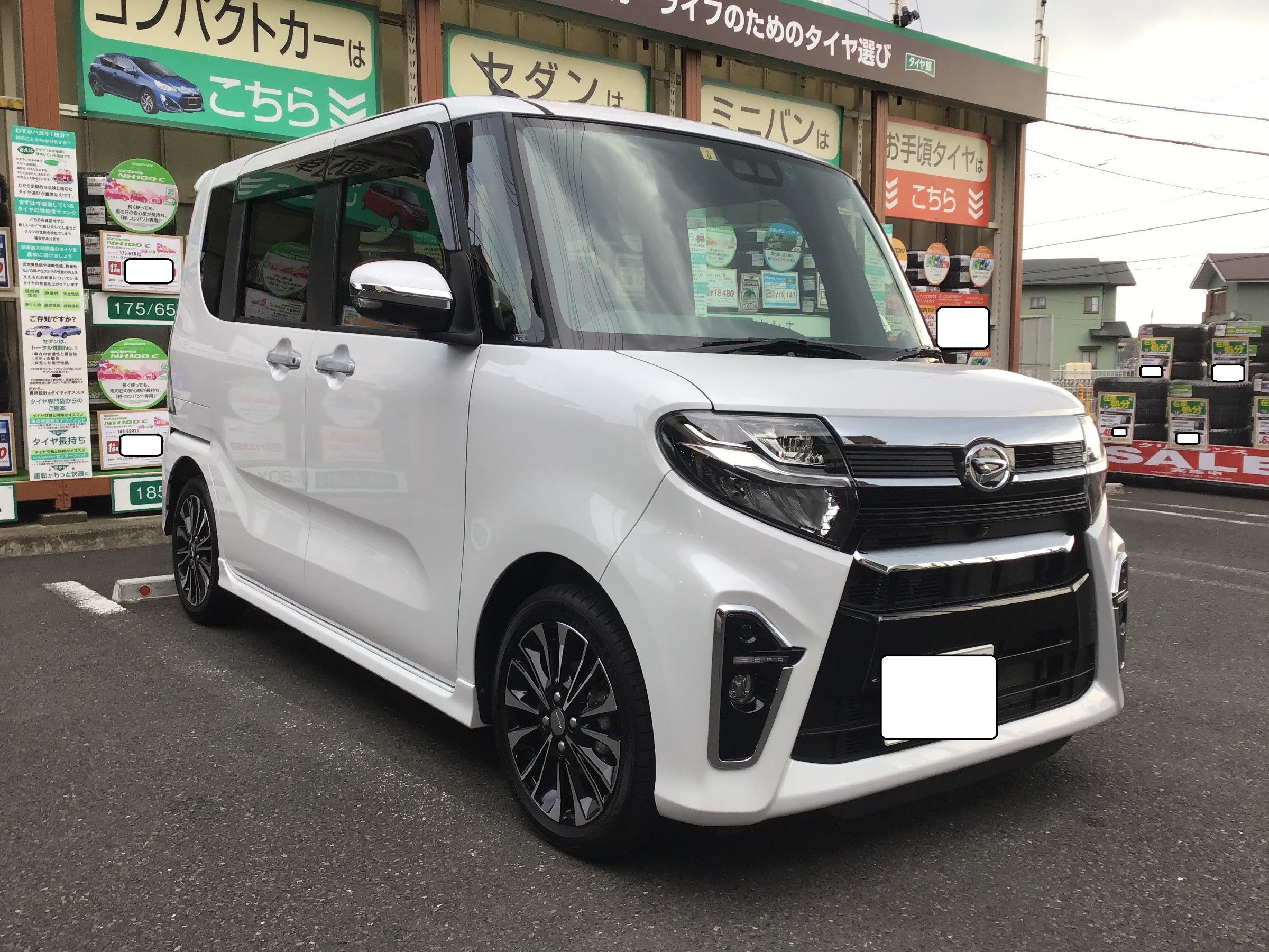 ダイハツ タント BADX ロクサーニ マグナス 15インチ | 店舗お