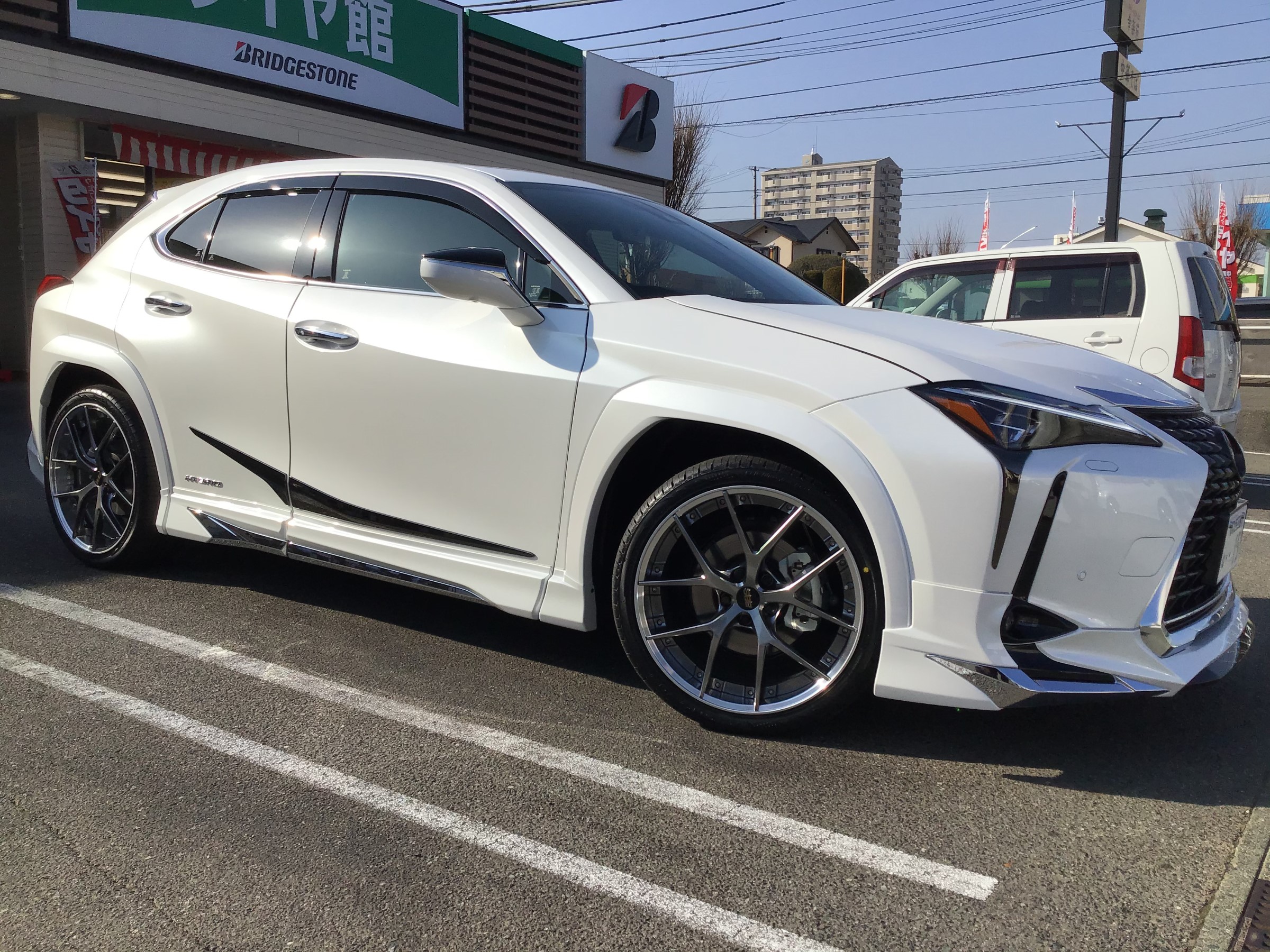 レクサス UX BBS×ＲＩ－Ｓ ２０インチ装着 | レクサス UX ホイール