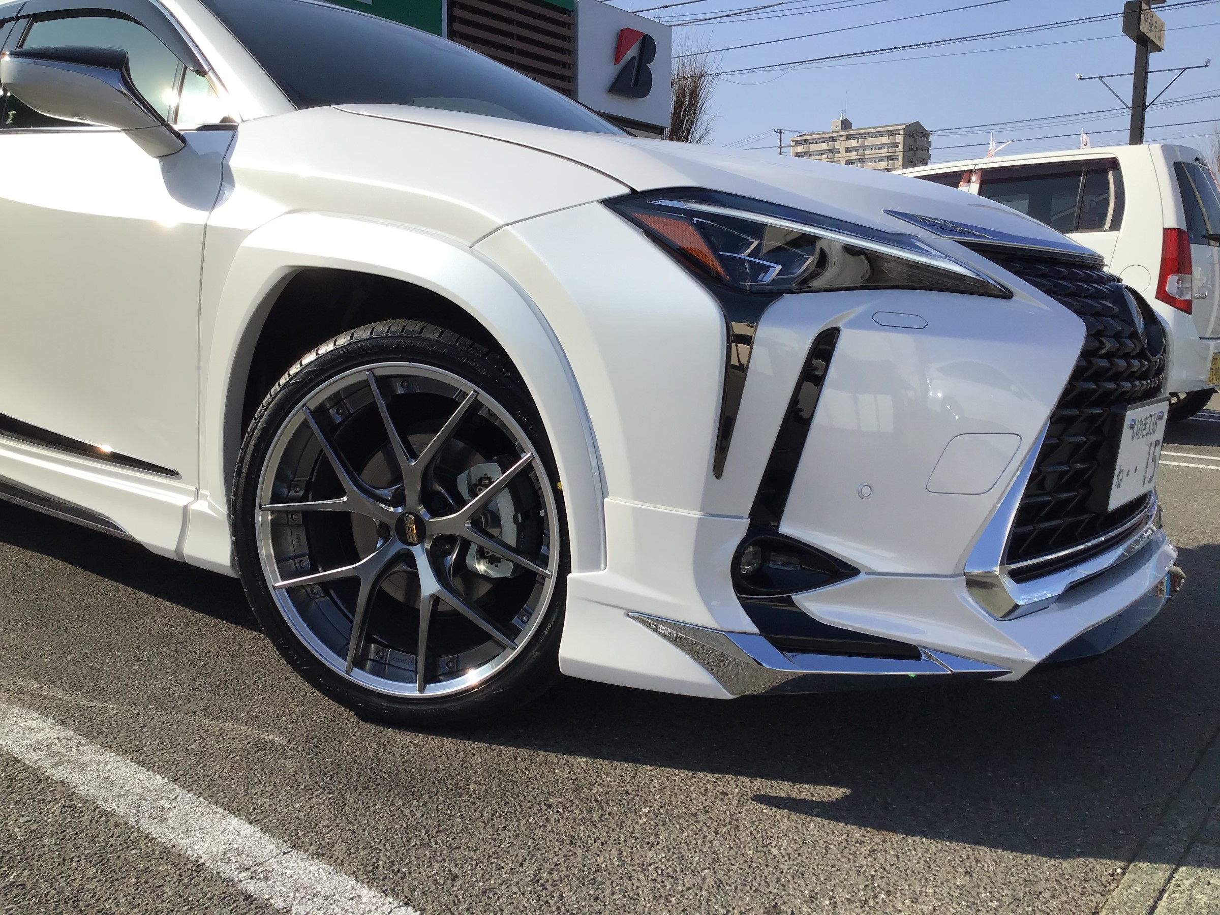 レクサス UX BBS×ＲＩ－Ｓ ２０インチ装着 | レクサス UX ホイール