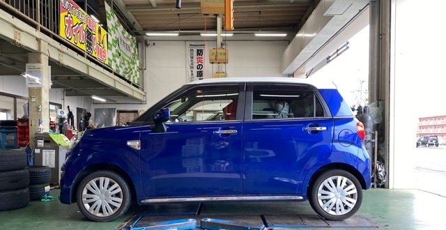 ダイハツ キャスト(LA250S) タイヤ・ホイール交換 | ダイハツ キャスト