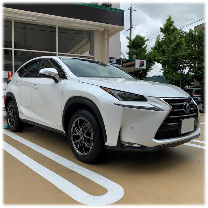 レクサスNX300ｈ (AYZ10) に BBS RI-A をお取り付け | レクサス NX