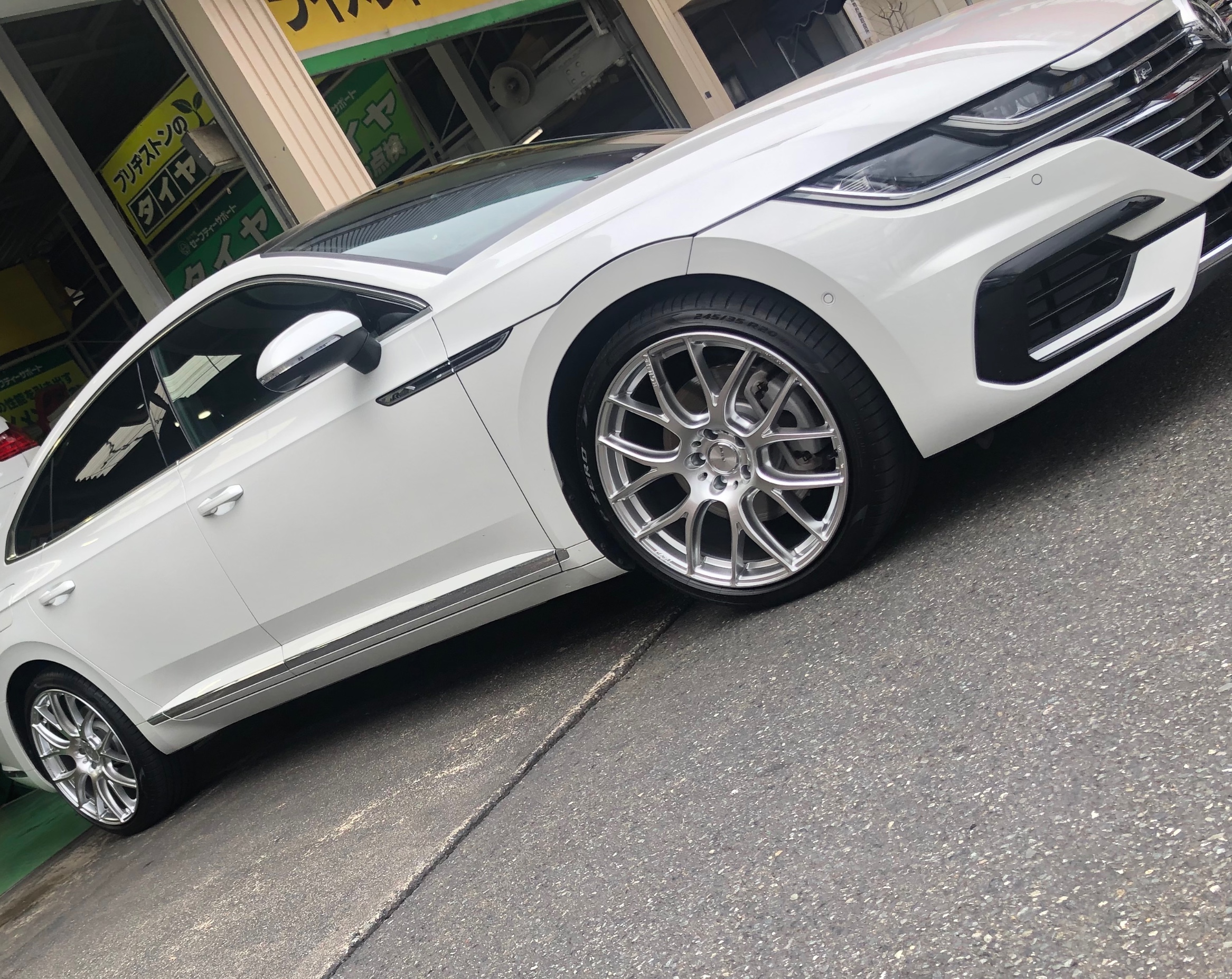 アルテオン ホイール交換 レイズ2x7AG | 店舗おススメ情報 | タイヤ館  