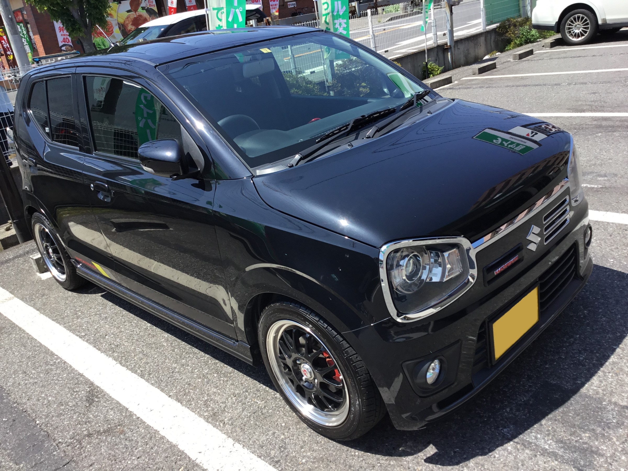 当店14本目 Ha36s型アルトワークス マフラー交換 スズキ アルトワークス4wd その他 パーツ取付 マフラー類メーター類取付 技術サービスブログ タイヤ館 鎌ヶ谷 千葉県のタイヤ カー用品ショップ タイヤからはじまる トータルカーメンテナンス タイヤ館