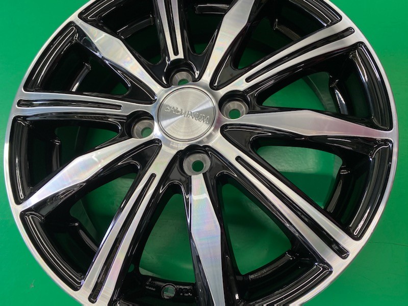 スズキ エブリイワゴン バルミナK10 バルミナZ5 2台に15インチ装着