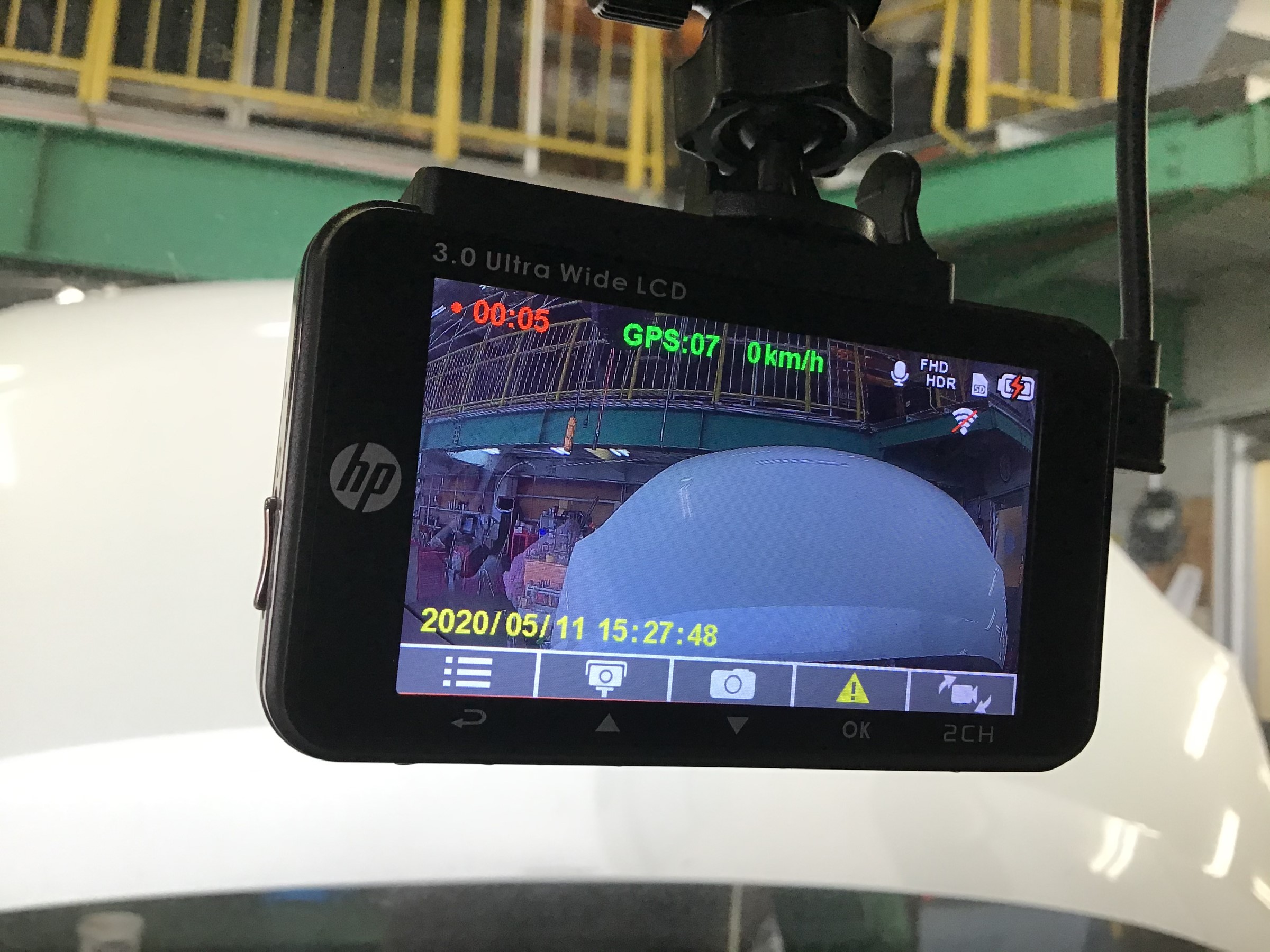 ☆ドラレコ取付☆hp f880x☆ | 店舗おススメ情報 | タイヤ館
