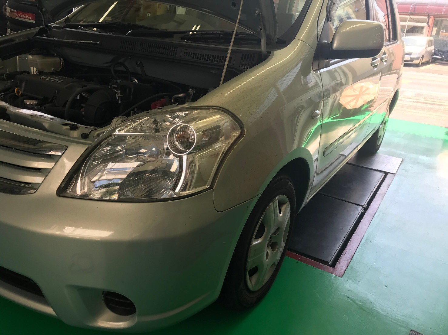 ラウム オルタネーター交換 トヨタ ラウム その他 その他 関東運輸局長認証工場 自動車整備 点検 修理 ができます エンジン不良 オイル漏れ ラジエーター オルタネーター ベルト ブレーキ周り ブッシュ その他各種部品交換が可能です 法定１２か月点検も随時