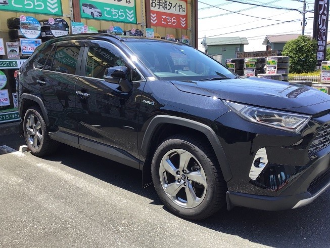 トヨタ RAV4(AXAH54) タナベUP210+ナイトロ CROSS CLAW 16 トヨタ RAV4(AXAH54) タナベUP210+ナイトロ CROSS CLAW 16