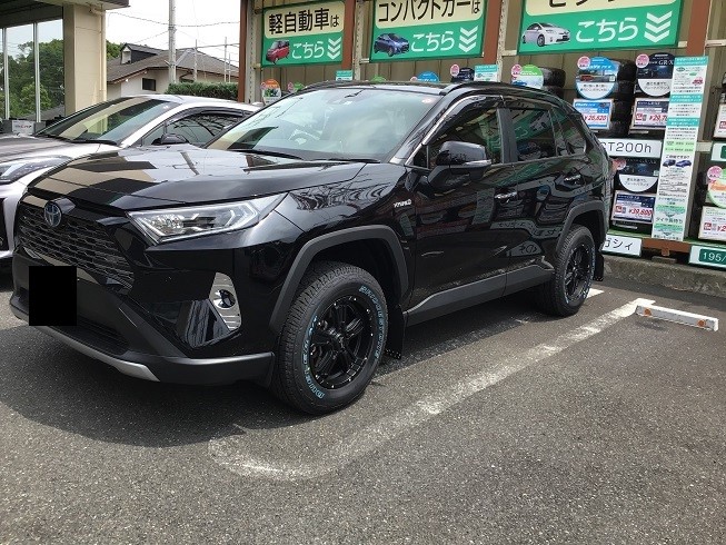 トヨタ RAV4(AXAH54) タナベUP210+ナイトロ CROSS CLAW 16 トヨタ RAV4(AXAH54) タナベUP210+ナイトロ CROSS CLAW 16