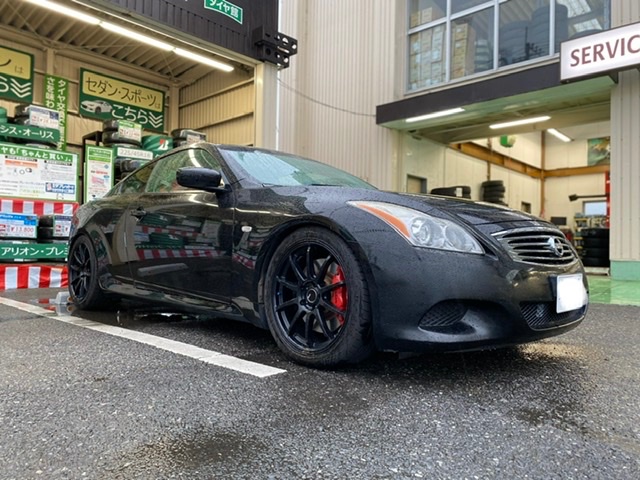 ニッサン スカイライン V３６】足回り交換を行いました。 | 日産