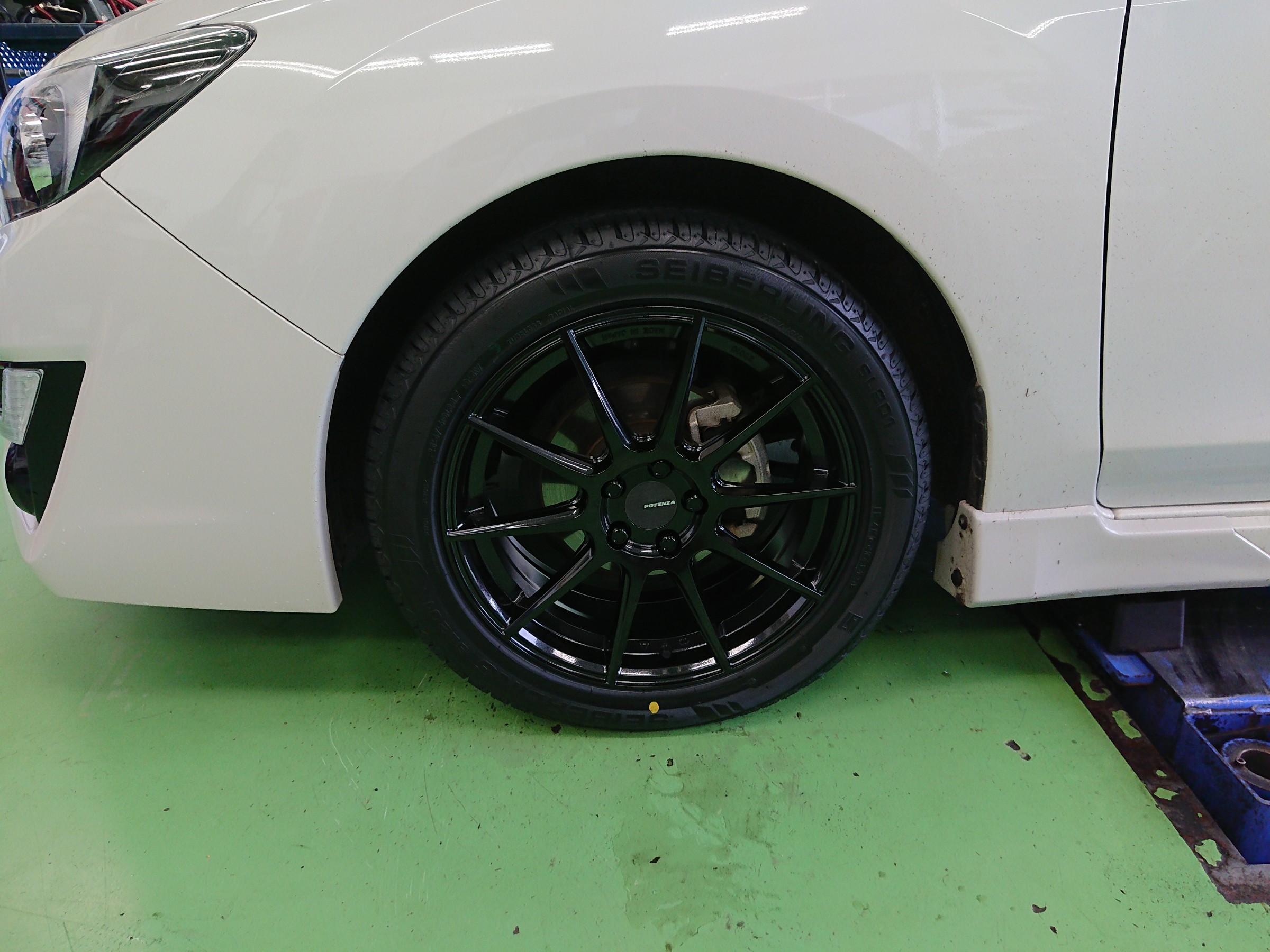 ぽむこ様　スバルホイール2 スバルXV OZ SPARCO TERRA LIMITED 16inch 5/100 MAT BLACK