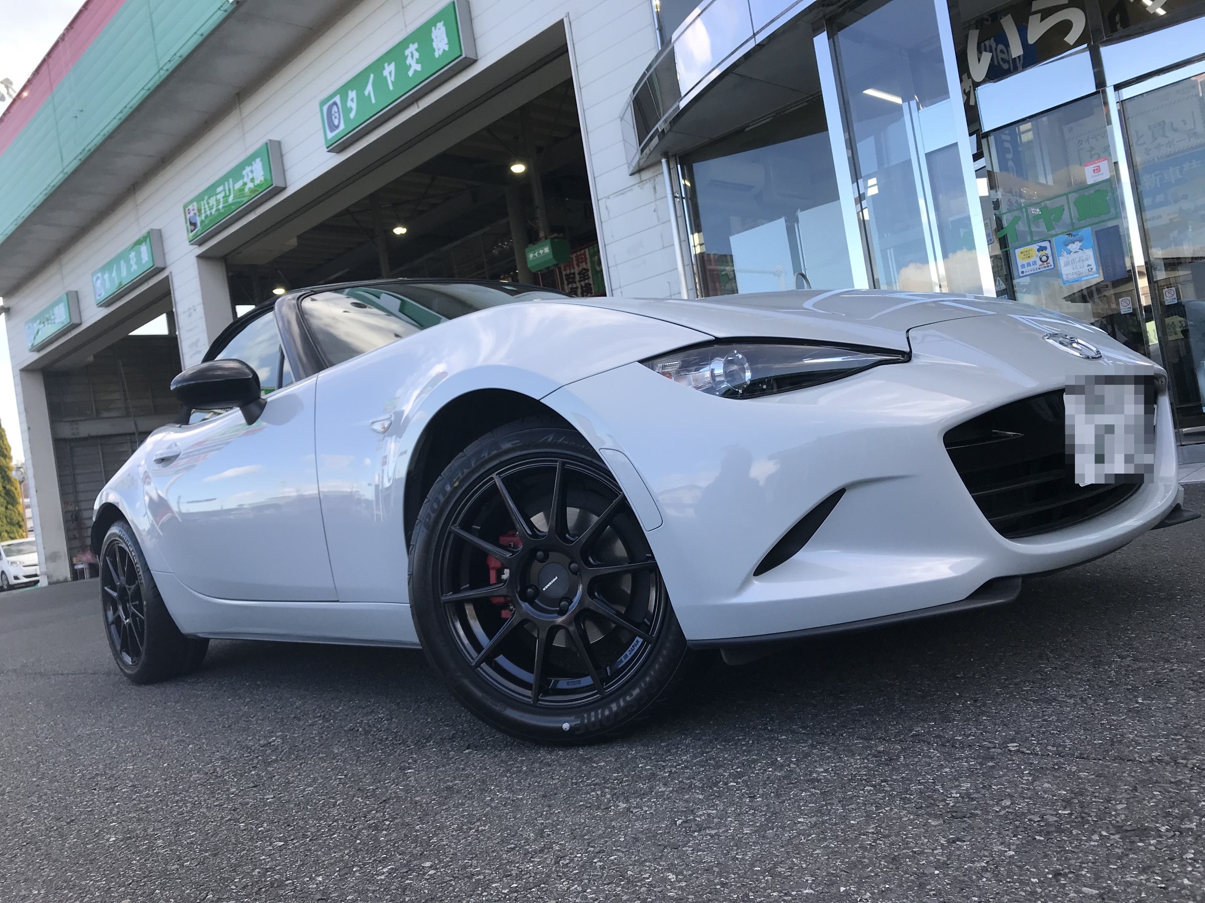 タイヤ&ホイール交換】マツダ ロードスター ＋ POTENZA SW010 | マツダ