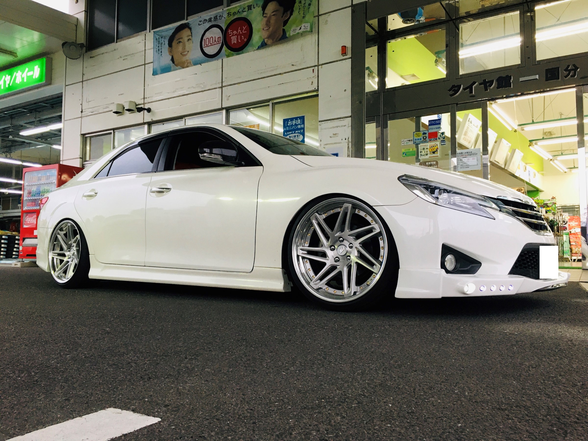 マークX(130系） WORK ホイール取付 ～ | 店舗おススメ情報