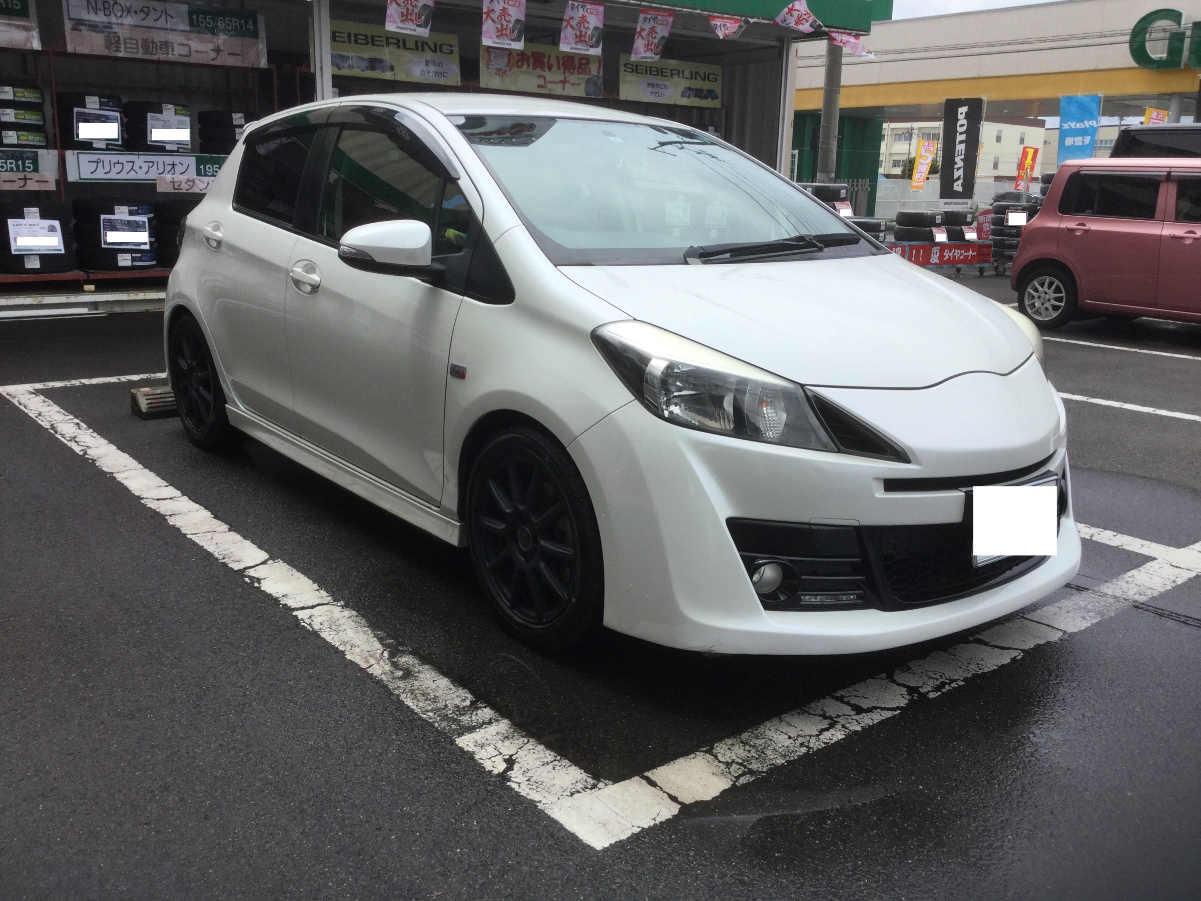 ヴィッツg S タイヤ ホイール交換 トヨタ ヴィッツ タイヤ ホイール関連 タイヤ ホイール交換 サービス事例 タイヤ館 宇都宮南 タイヤからはじまる トータルカーメンテナンス タイヤ館グループ