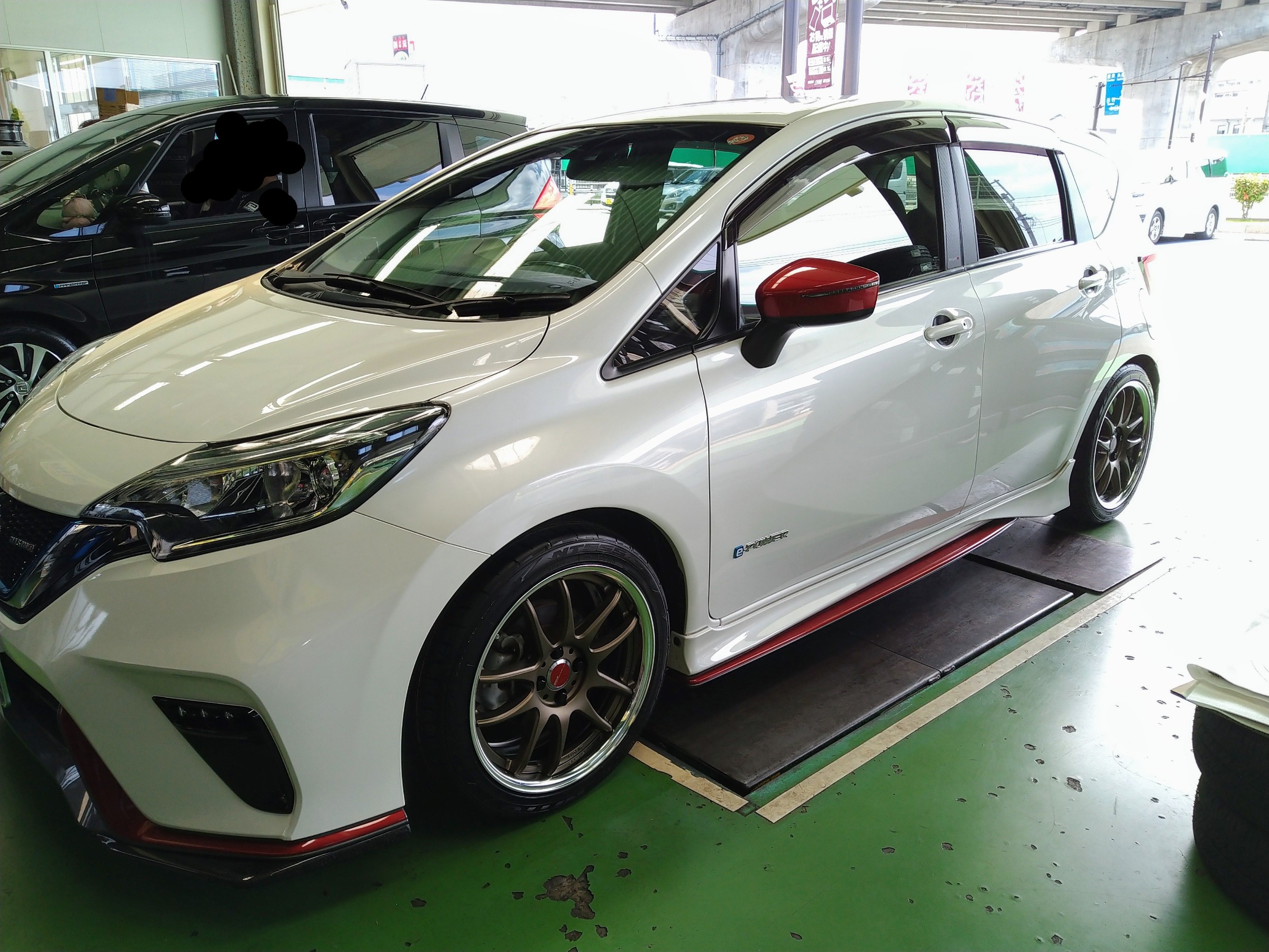 タイヤ・ホイールセット・日産ノートニスモ・ワーク2ピース、オーダー