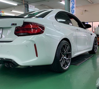Kwの車高調 Bmw M2 その他 パーツ取付 サスペンション取付 スタッフ日記 タイヤ館 高島平 東京都のタイヤ カー用品ショップ タイヤからはじまる トータルカーメンテナンス タイヤ館グループ
