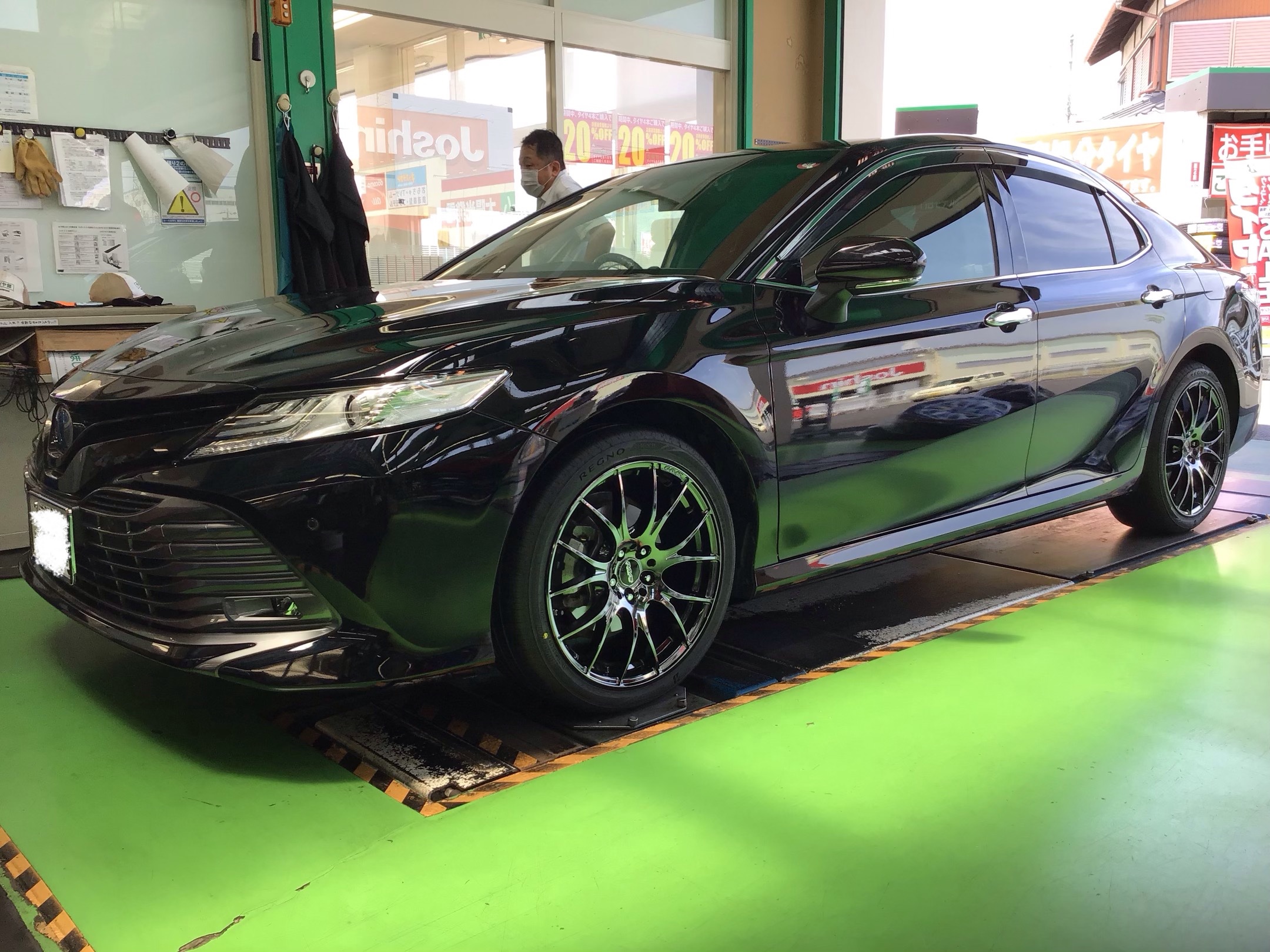 70カムリxRAYS HOMURA 2x7 | 店舗おススメ情報 | タイヤ館 甲賀（滋賀県）