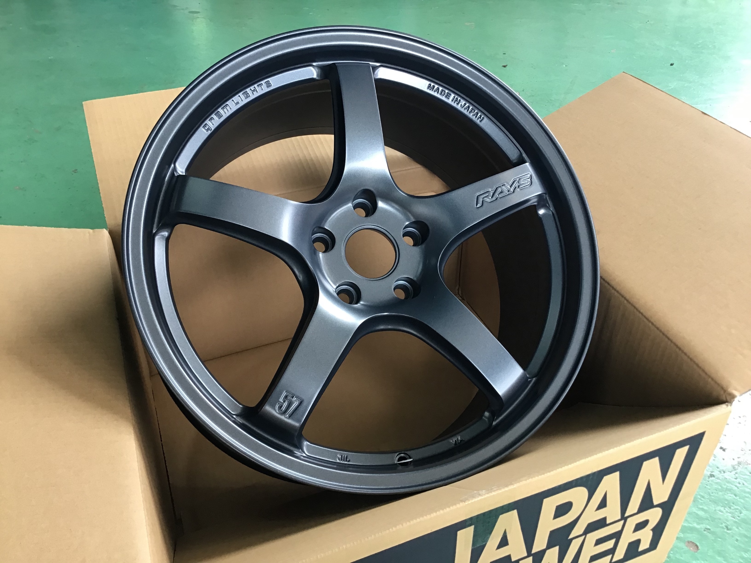 レイズ RAYS ホイール グラムライツ 57CR ガンブルー - 通販