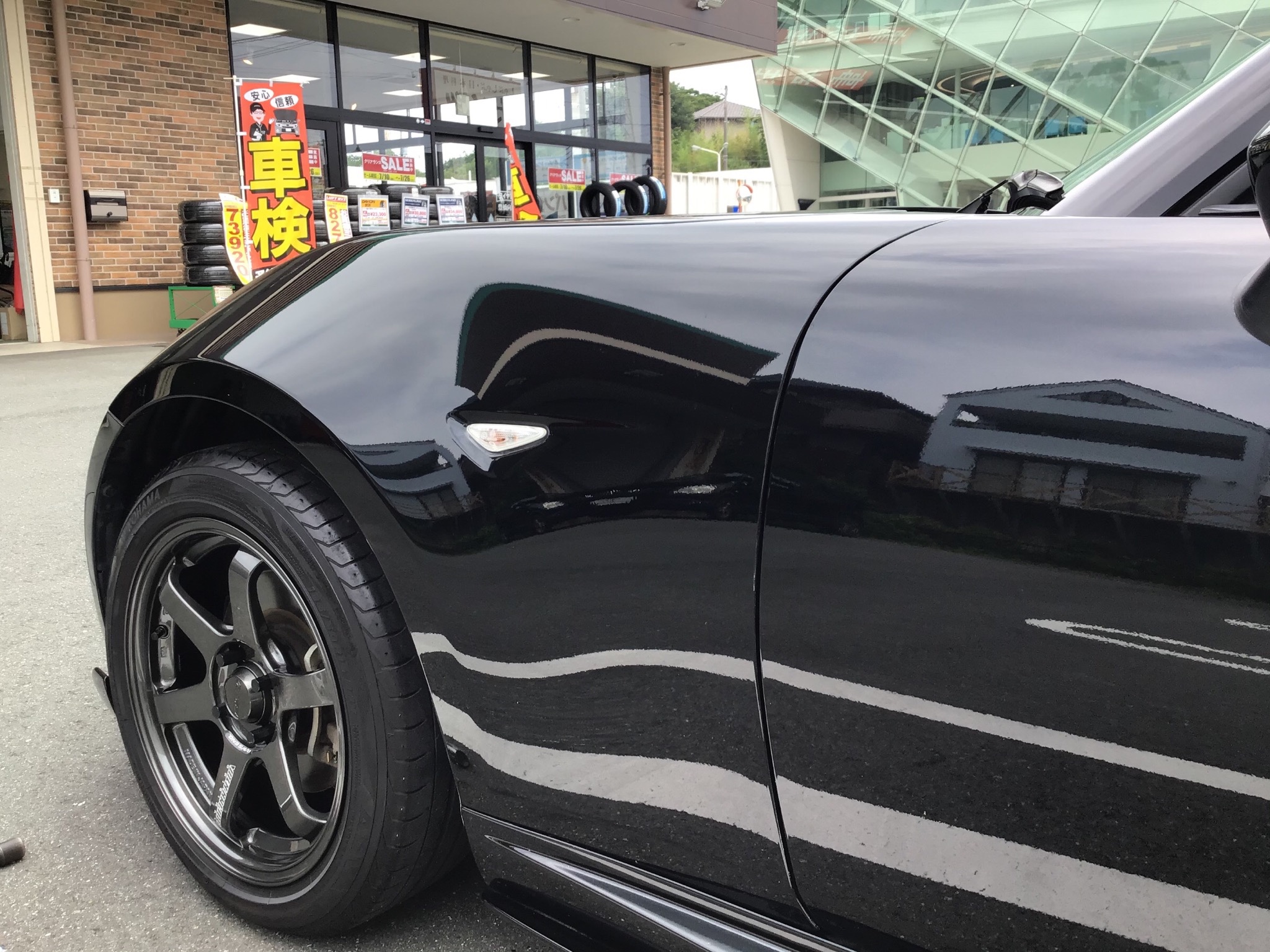 NDロードスター ボルクレーシングTE37ソニック 取付 | 店舗おススメ