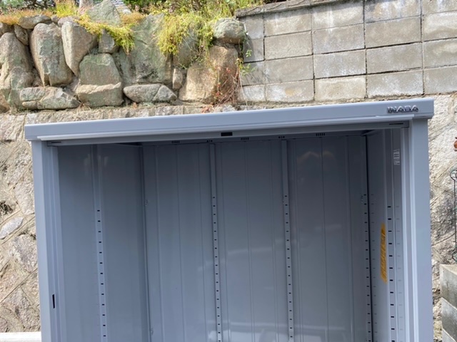 自宅で小型倉庫を組み立てました２ 西条店 スタッフ日記 タイヤ館 西条 タイヤからはじまる トータルカーメンテナンス タイヤ館グループ