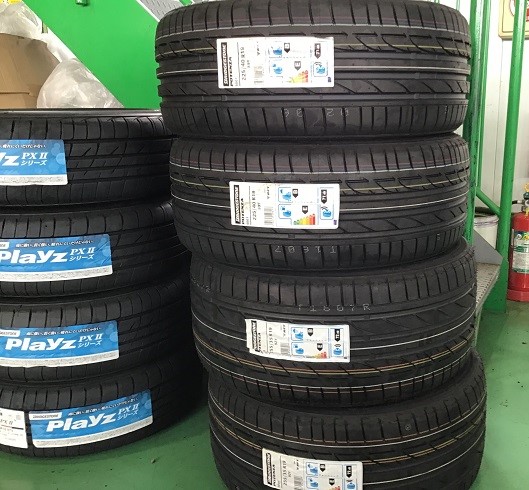 BMW 320i(F30) ポテンザS001 RFT タイヤ交換＋アライメント調整