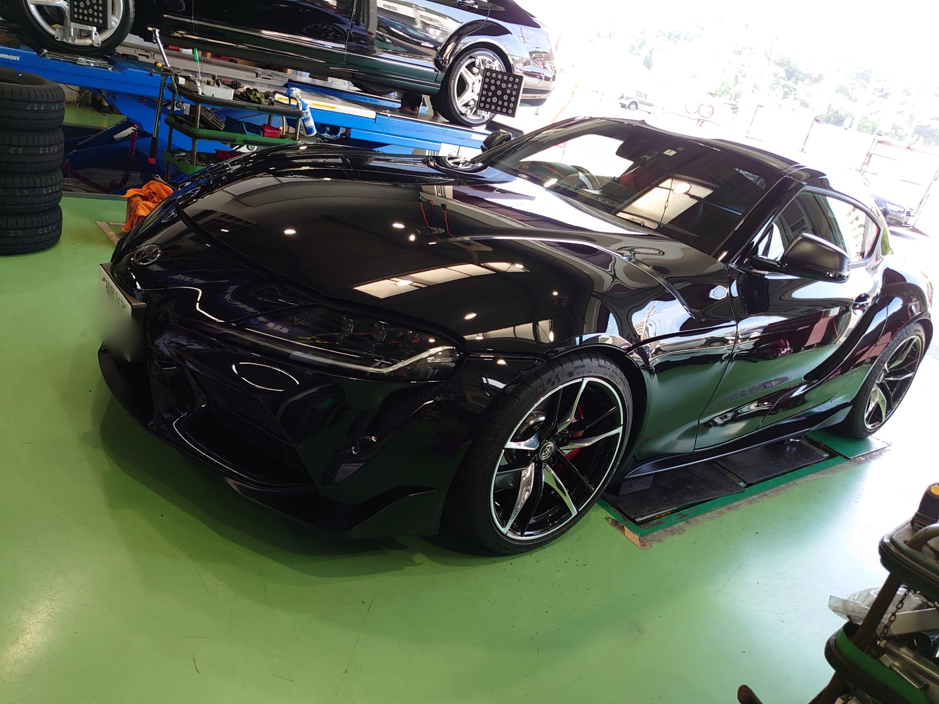 A90 GR SUPRA (スープラ) MAX ORIDO AKEa エアロ 装着ました