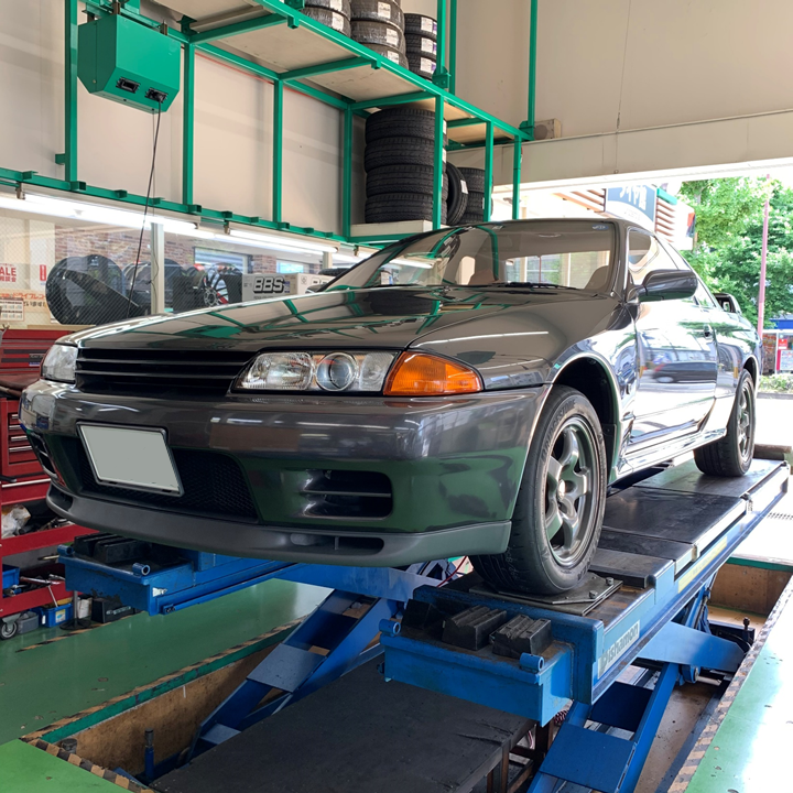 スカイライン GT-R（BNR32）に POTENZA RE-71RS 装着 | 日産